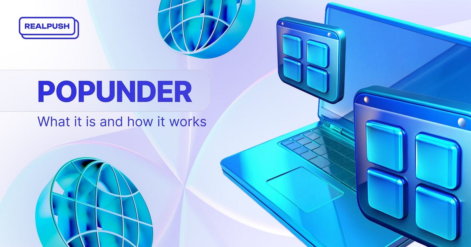 What is Popunder advertising and how does it work?